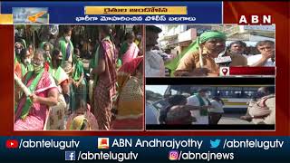 High Tension in Thullur | Farmers Protest Against AP Govt
