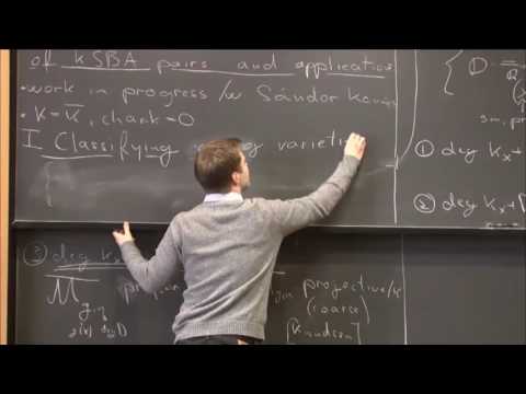 Projectivity of the moduli space of KSBA stable pairs and applications - Zsolt Patakfalvi