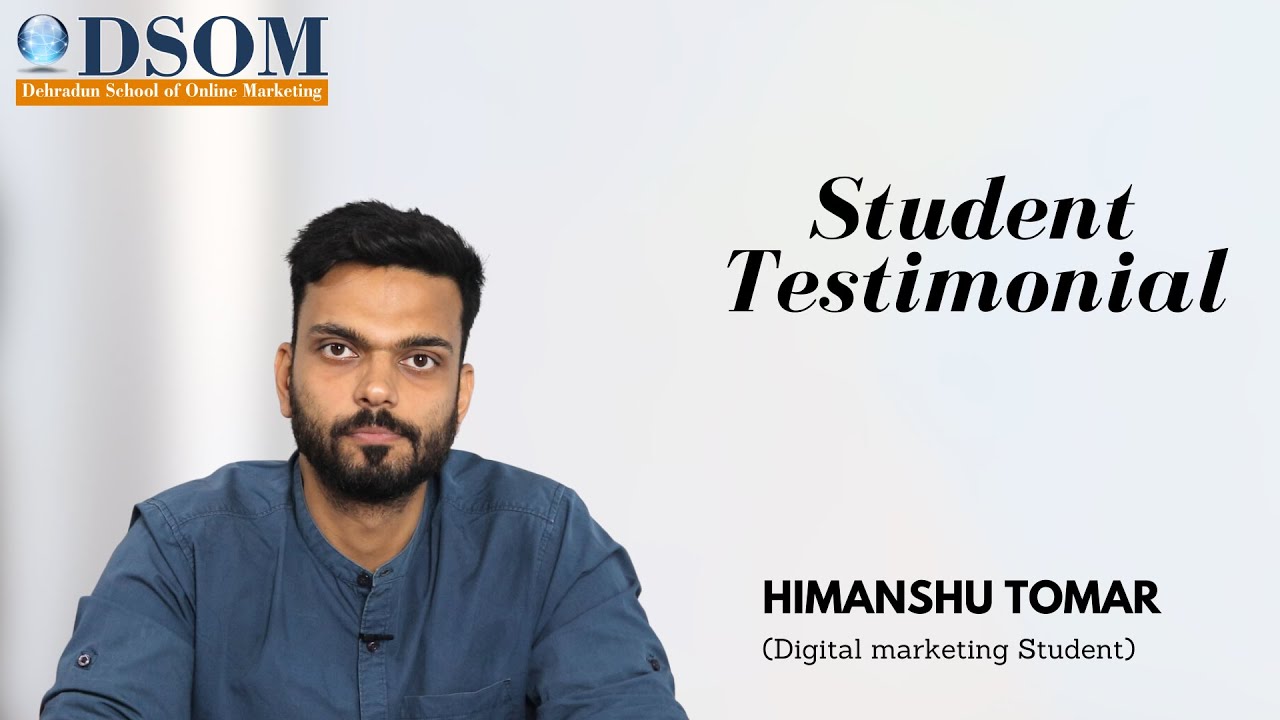 Student Testimonial- Himanshu Tomar 
