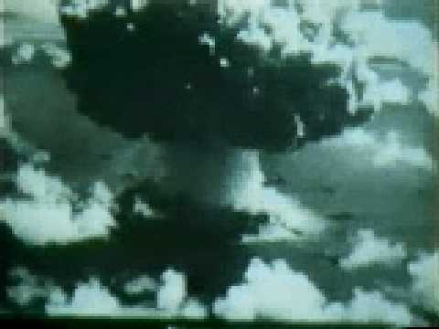 filmato di guerra esplosione bomba atomica hiroshima
