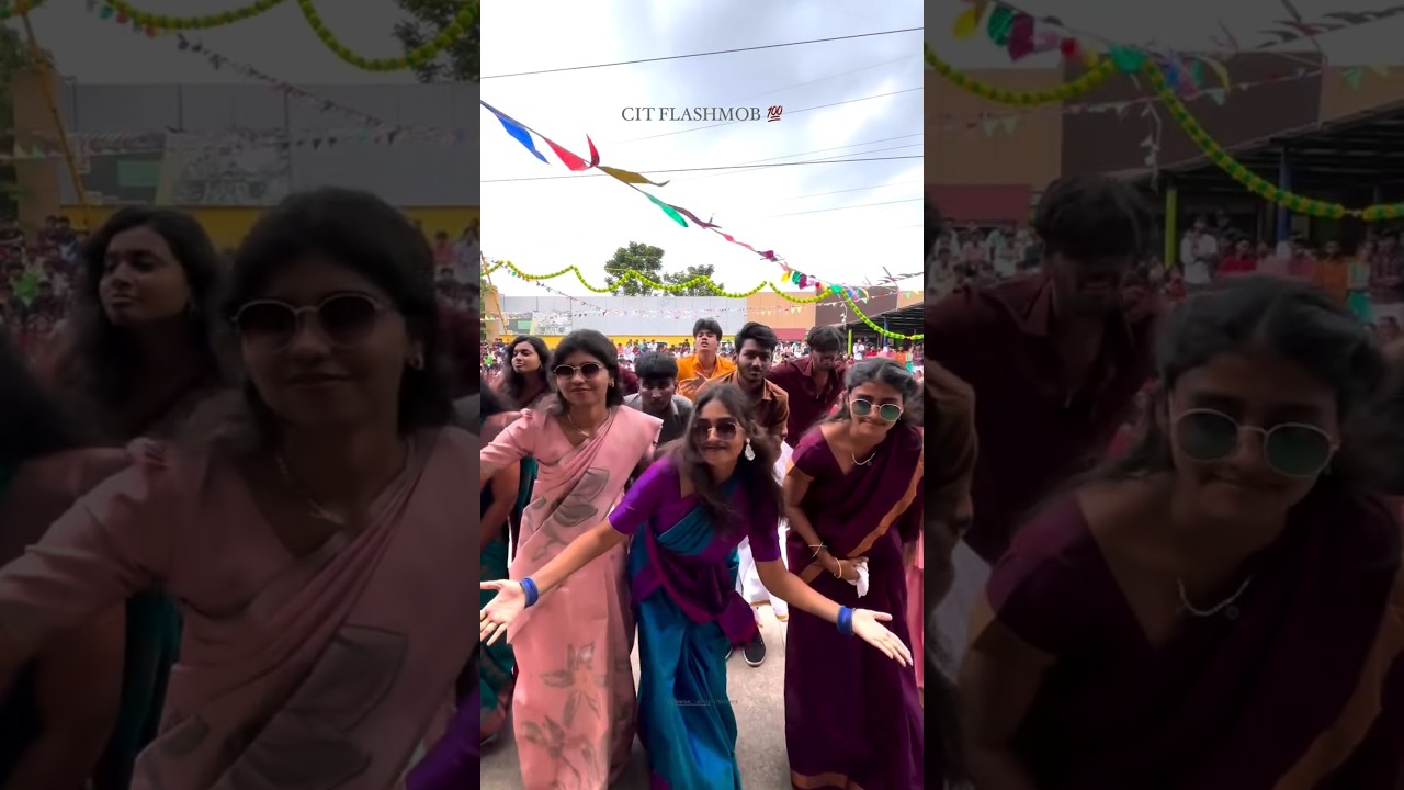 Pongal 2025...#pongal #college #celebration #tamil #kuthudance