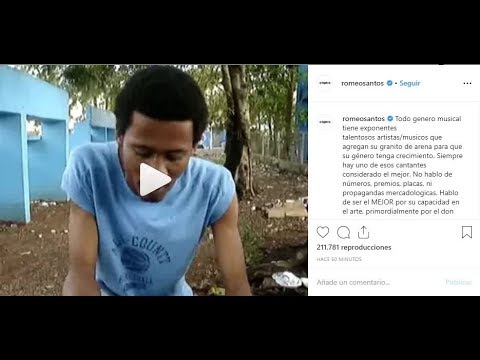 Romeo Santos Dice Que El Lapiz Conciente Es el #1 del RAP Dominicano