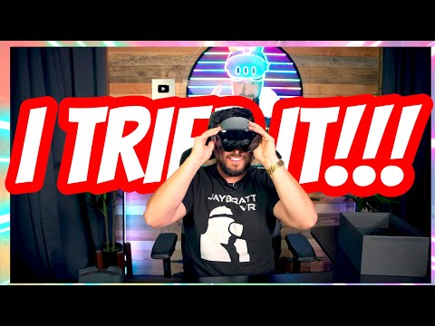 I Got the "GAME CHANGER" NEW VR HEADSET... *Not Quest 4 :(