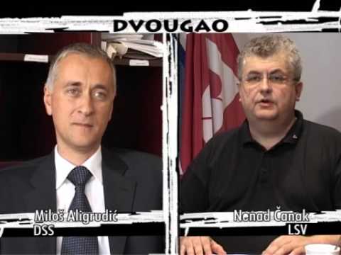 DVOUGAO 082  Miloš Aliigrudić - Nenad Čanak (okt. 2008)