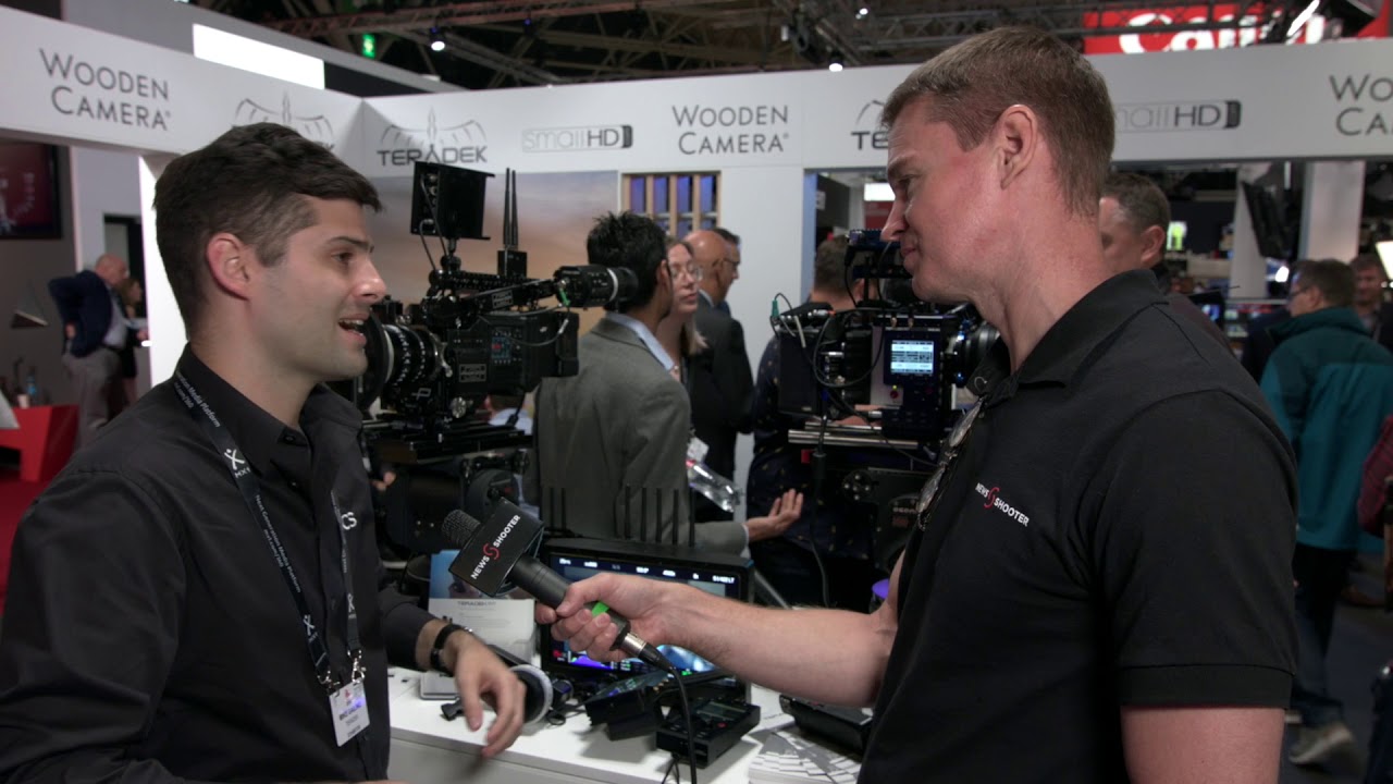 Teradek RED DSMC2 Integration - Newsshooter #IBC2018