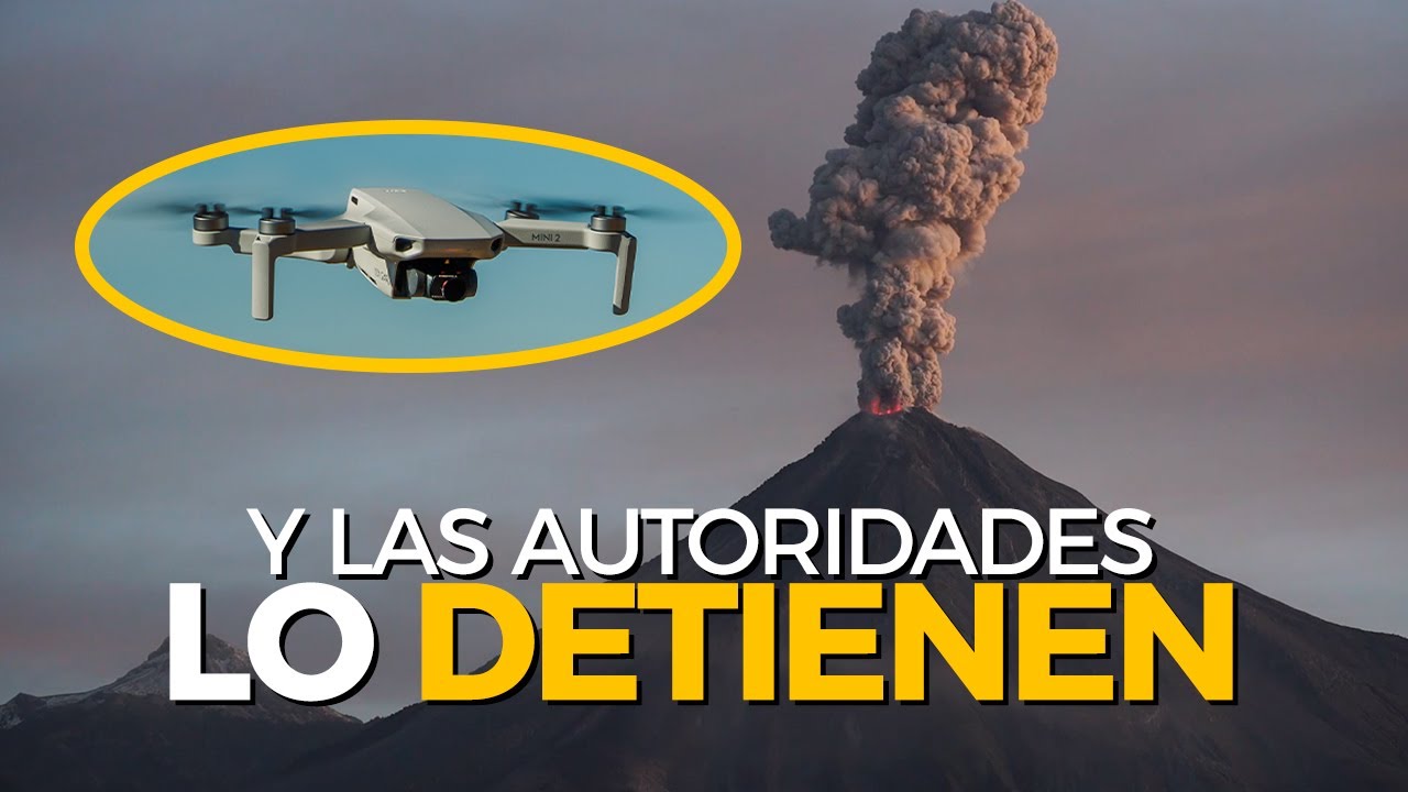 Un DJI Mini 2 se convierte en el HÉROE de la catástrofe del VOLCÁN de La Palma 🌋 (Lo SANCIONAN 🚫)
