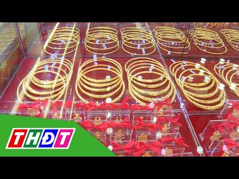 Giá vàng thế giới ngừng giảm, trong nước rơi thẳng đứng | THDT