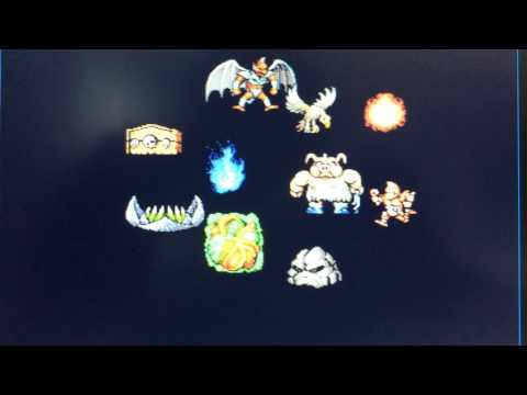 Atari STE Blitter sprite test for Daimakaimura