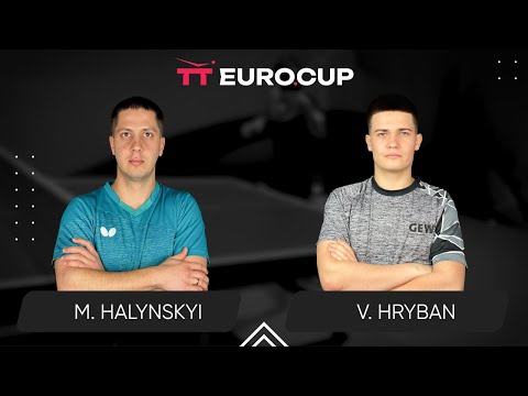 20:05 Mykola Halynskyi - Vadym Hryban 07.04.2025 TT Euro.Cup Ukraine Elite. TABLE 4