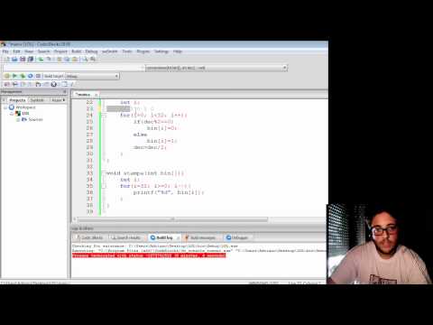 C 22 Conversione da decimale a binario