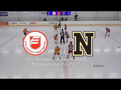 EVU Ruudut - Nikkarit Black (U13) 2.4.2022