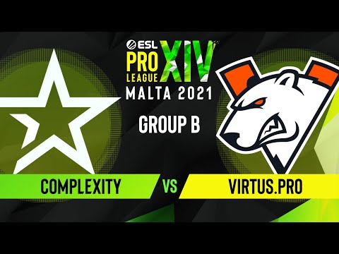 CS:GO - Virtus.pro vs. Complexity [Dust2] Map 2 - ESL Pro League Season 14 - Group B