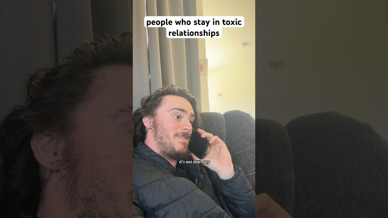 people who stay in toxic relationships #shorts #comedy #funny