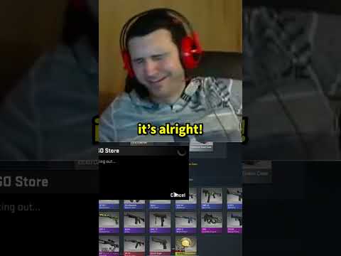 He only opened 2 Bravo Cases in CSGO... 😲 #shorts #summit1g