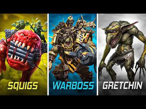 EVERY SINGLE Ork Rank Explained!