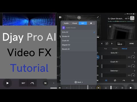 Djay Pro AI Video FX Tutorial