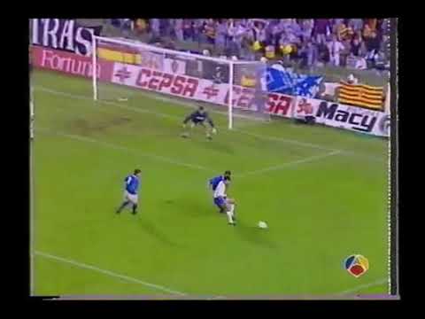 Recopa 1994/95 Gol de Gustavo Poyet / Real Zaragoza - Gloria Bistrita