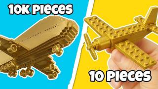 Ich habe das größte LEGO-Flugzeug der Welt gebaut