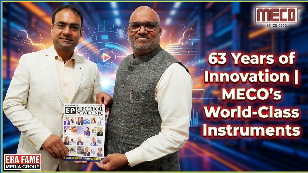 BUILDELEC 2026 I MECO I 60+ YEARS OF EXCELLENCE I TEST & MEASURING SOLUTIONS I ERA FAME MEDIA GROUP