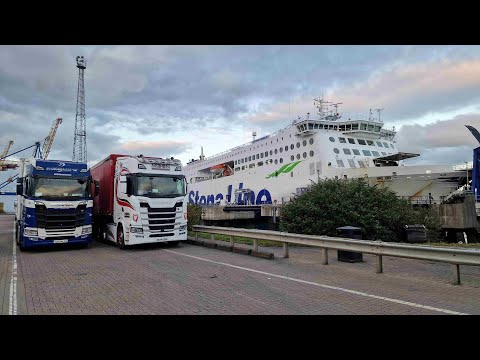 Belfast Liverpool Ferry Crossing With Stena Line