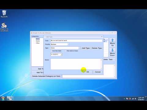 Simple To Do List Software