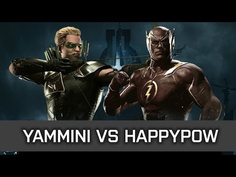 Injustice 2 - High Level FT10 - Yammini (Green Arrow) vs HappyPow (The Flash)