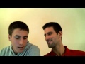 Novak Djokovic and his brother speak Spanish