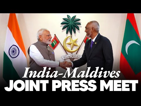 PM Modi, President Muizzu attend the joint press meet