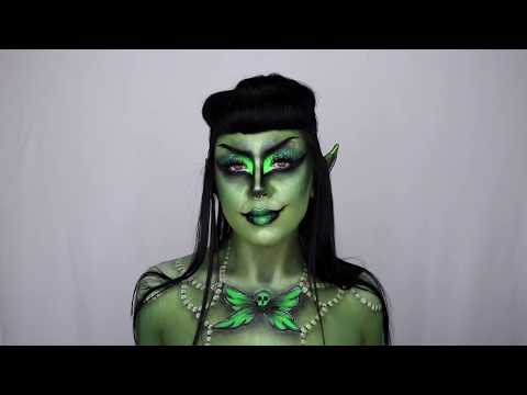 La Feé Verte | Absinthe Green Fairy | Fantasy Makeup Tutorial