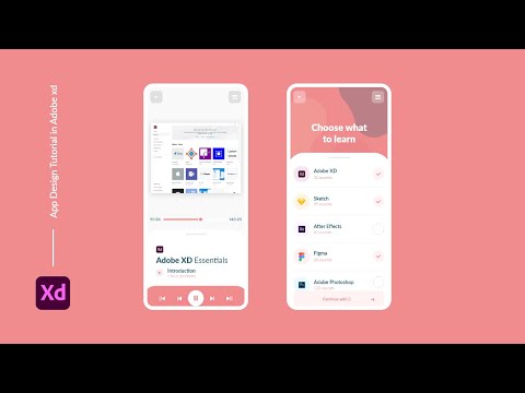 How to Design a Modern Learning App in Adobe XD