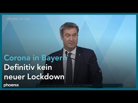 Markus Söder zu den Folgen der Corona-Pandemie für Bayern am 31.08.21