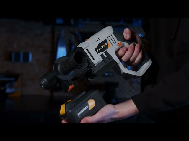 Vidéo teaser pour #12 Hammer Drill (SDS Plus) 18V | Teaser Video - BATAVIA