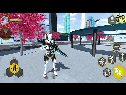 Real Bunny Robot Transforming Battle City - Android Gameplay 1080p60