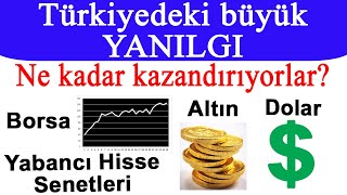 Neye yatırım yapılmalı? Altın‚ dolar ve Borsa – BİST 100 ve Yabancı hi