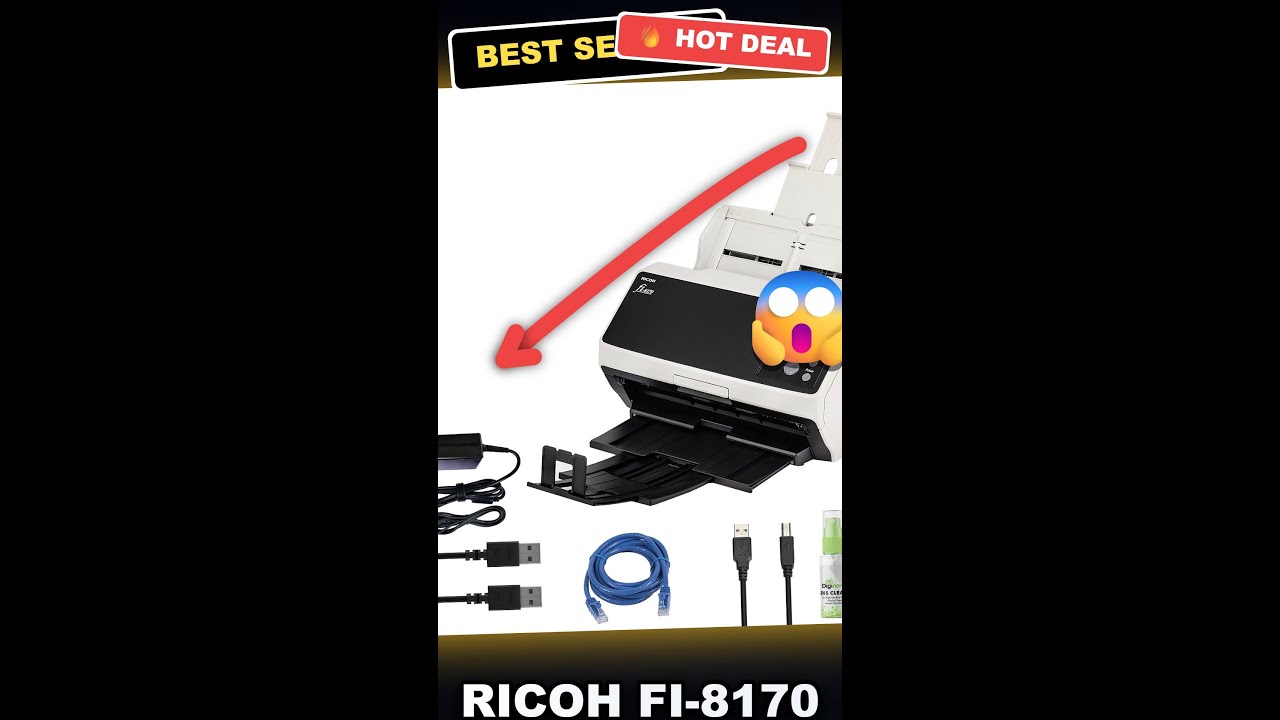 RICOH fi-8170 Review: Unleash Lightning Fast Scanning Speeds, Industry-Leading Image Quality & Robust Performance