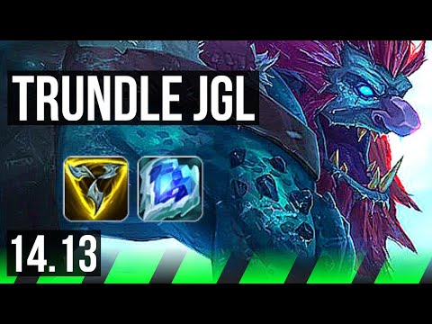 TRUNDLE vs SEJUANI (JGL) | 5/1/3, 600+ games | EUW Master | 14.13