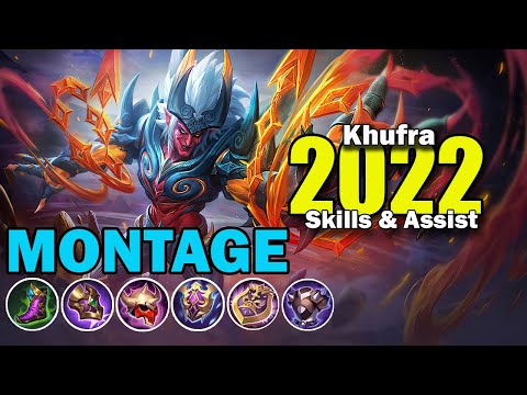 100% MVP Tank !! Top 1 Global Khufra Montage | Gameplay Khufra
