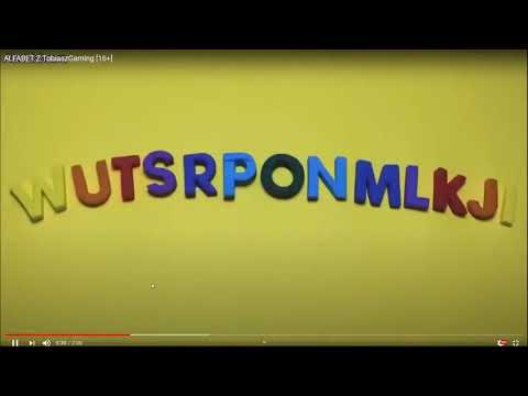 THOREK, ogląda ALFABET Z TOBIASZEM !