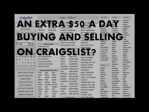 How to Make a Full-Time Living Buying and Selling on Craigslist