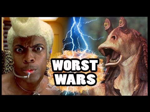 RUBY RHOD vs JAR JAR BINKS - Worst Wars Video