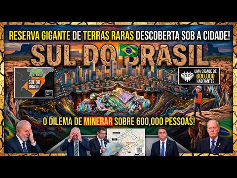 Terras Raras Foram Achadas Debaixo de uma Cidade de 600 Mil Habitantes no Sul do Brasil