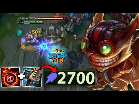 My Viewer told me to build Hullbreaker on Ziggs to 1 shot towers.. so I tried it