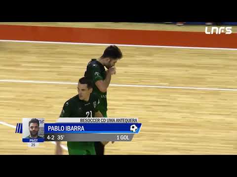 Gol Pablo Ibarra (4-2) Jimbee Cartagena - Be Soccer CD UMA Antequera. J18, 1Div. LNFS