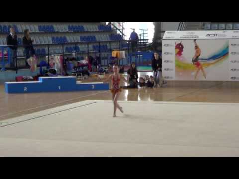 Campionato Categoria Silver - Erica Lentini - Ginnastica Ritmica Artemisia - Cerchio