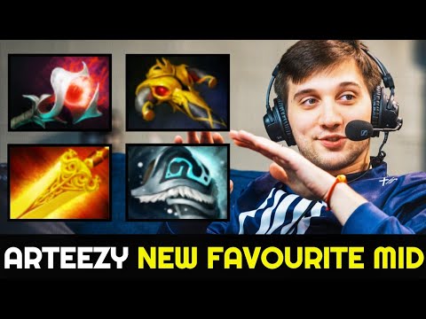 ARTEEZY New Favourite MID - Spam 8 Games in 1 Day 7.27 Dota 2