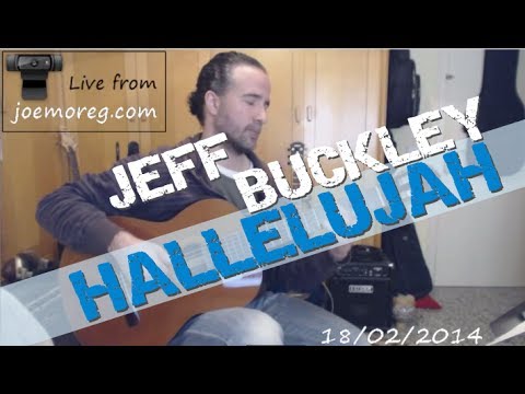 Hallelujah (Jeff Buckley version) Fingerstyle - Live From joemoreg.com