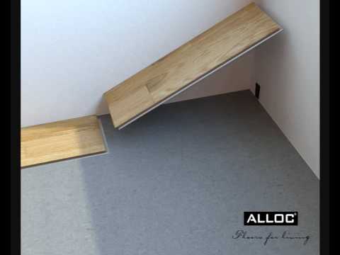 Panele laminowane Alloc Original i Commercial- ukladanie (montaż)