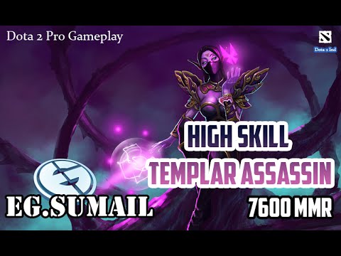 Dota 2 Pro Gameplay - Sumail play as High Skill Templar Assassin 7600 MMR in Reborn Dota