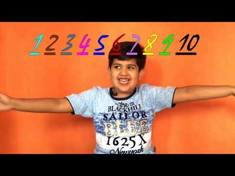 Art Integration Project | Grade 1 | Nihit and Toys | The Numbers Song