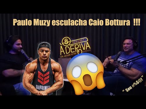 Paulo Muzy esculacha Caio Bottura